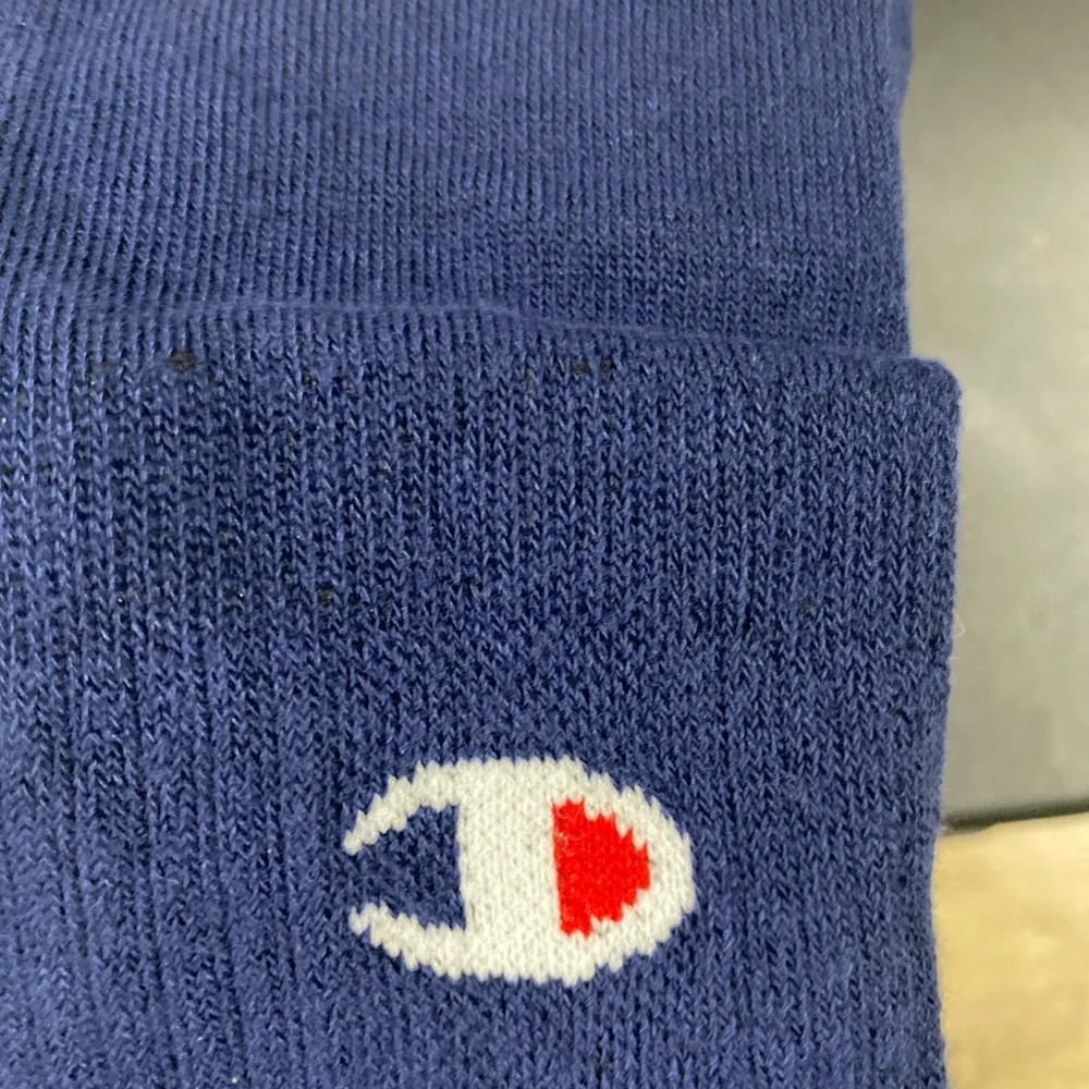 Champion Unisex Athletic Socks - Navy Blue 2 Pack‎ Over the Calf